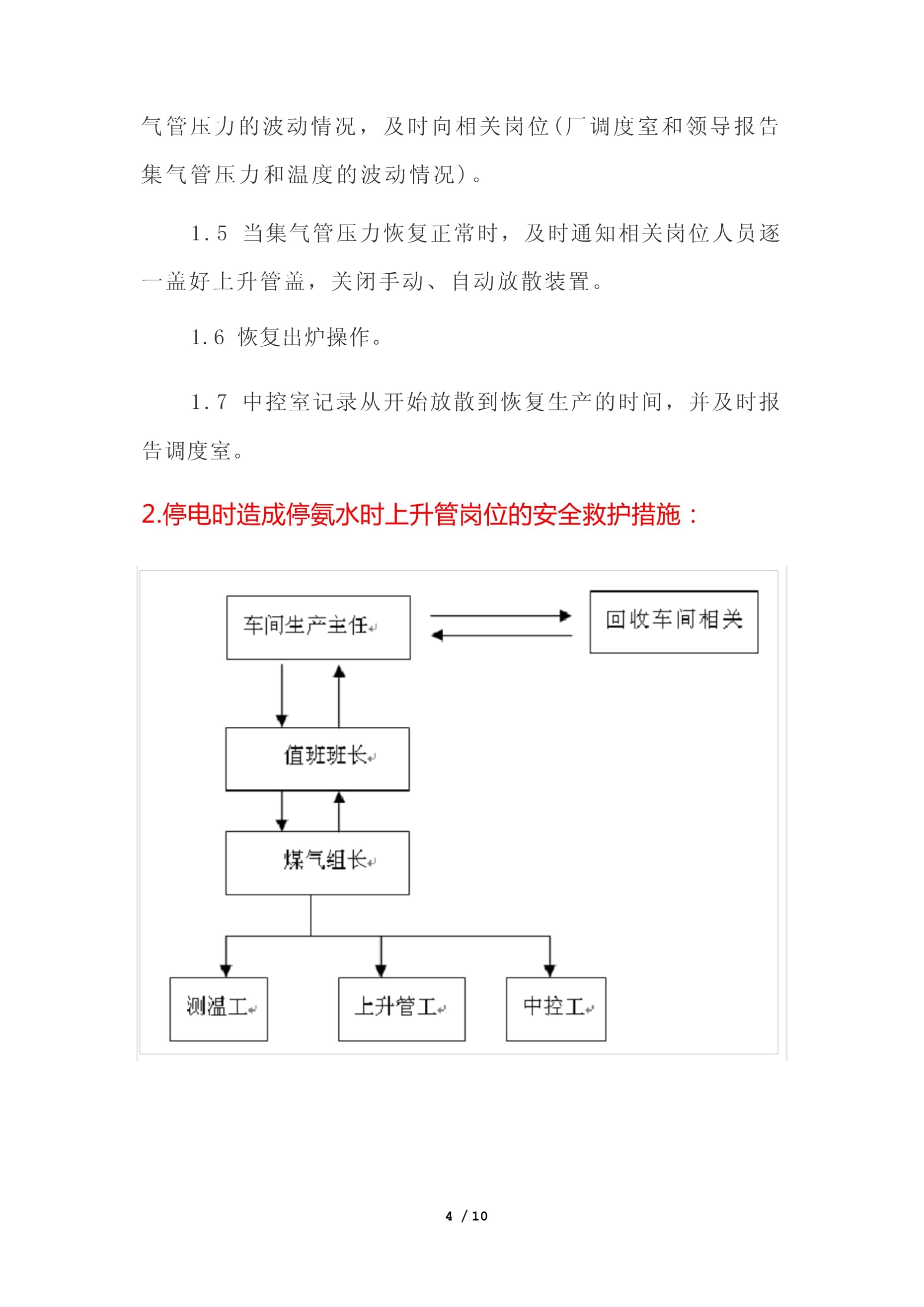 车间应急（停电 / 停水 / 设备故障）预案制定工艺